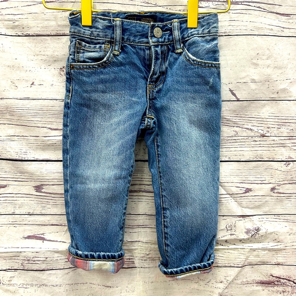Gap Pendleton Straight Denim Jeans Size 2